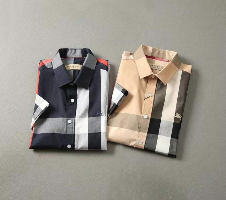 Picture of Burberry Shirts Short _SKUBurberryM-3XL8qx2627983